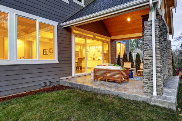 Cost of Back Porch Construction in Kennewick