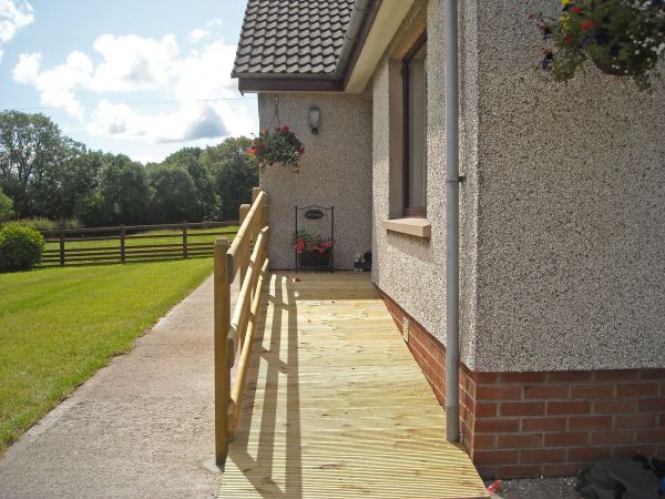Cost of Hardwood Ramp Installation in Kennewick